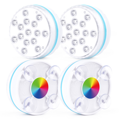 Remote-Controlled Underwater LED Light – RGB Multicolor Pool Lighting for Bathrooms and Ponds