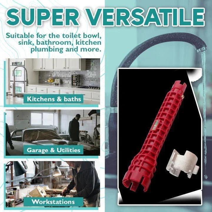 Extended Reach Wrench for Tight Spaces | Effortless Plumbing Solutions
