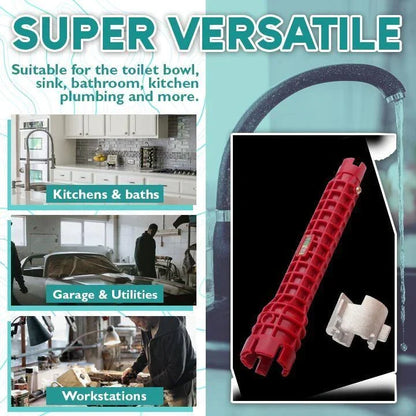Extended Reach Wrench for Tight Spaces | Effortless Plumbing Solutions