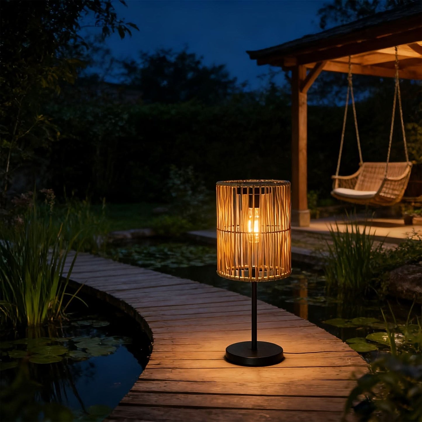 Solar Lantern for Bistro and Café Decor