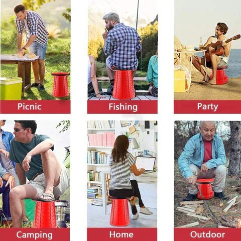 Foldable Compact Stool - Practical and Stylish Design