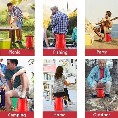 Foldable Compact Stool - Practical and Stylish Design