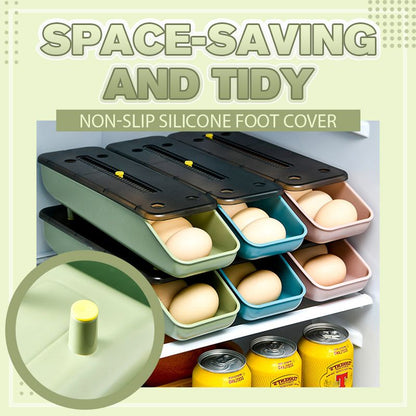 Egg Storage Organizer for Safe, Accessible Keeping of Eggs