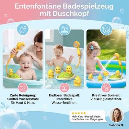 Duck Fountain Bath Toy with Showerhead