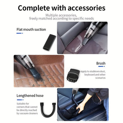 Portable Cordless Handheld Vacuum for Easy Cleaning