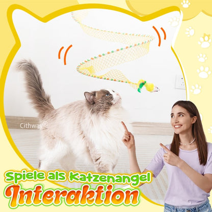 Cat Coil – Keeps Indoor Cats Active, Happy, and Scratch-Free