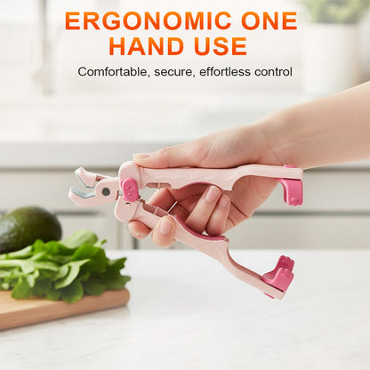 Heat-Resistant Serving Clamp for Safe Grip of Hot Dishes Without Slipping