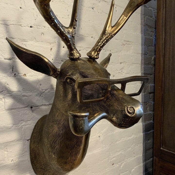 Frankie the Stag Wall Decor for Mounting