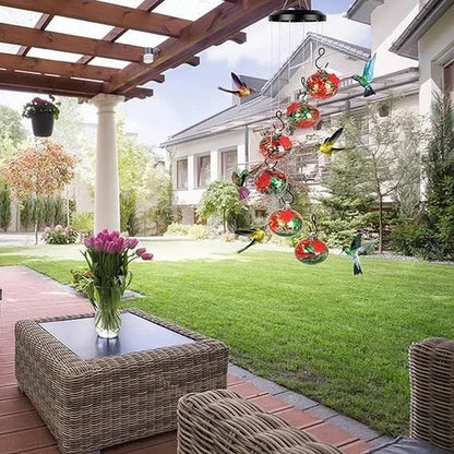 Hummingbird Feeder with Double Design – Durable and Weather-Resistant Wind Chime