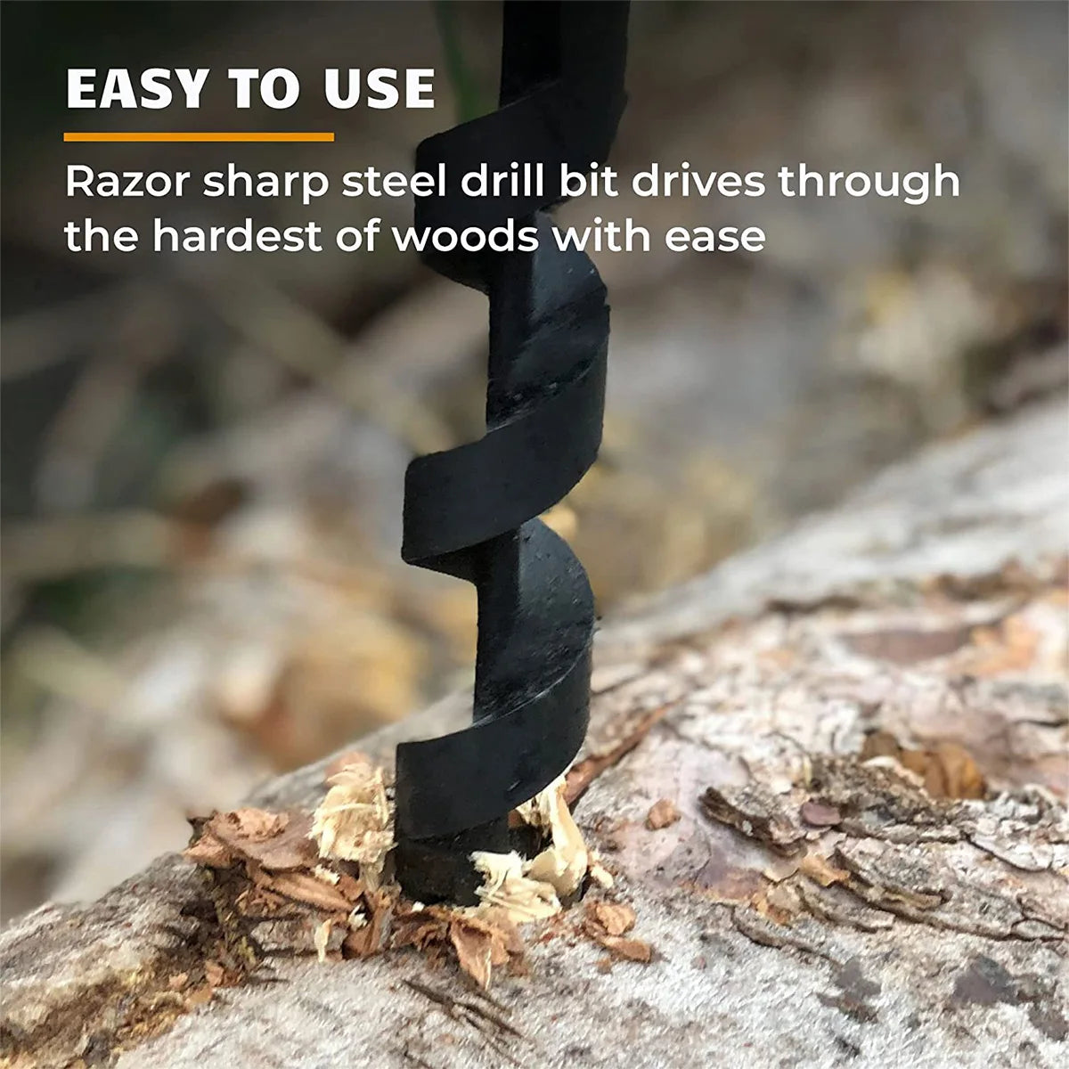 Survival Drill for Outdoor & Bushcraft Use | Diameter 1–2.5 cm