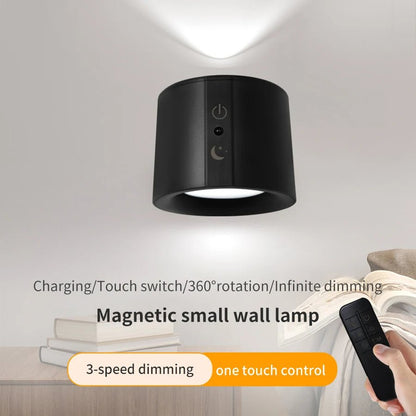 Magnetic LED Wall Light with Remote – BrightNest DuoBeam
