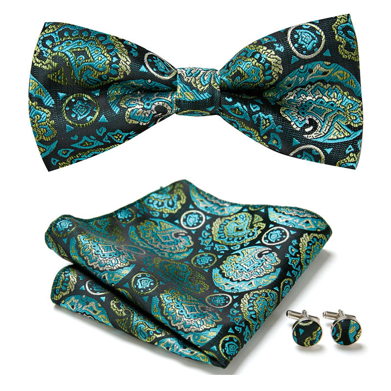 Three-Piece Set Featuring Stylish Bowties