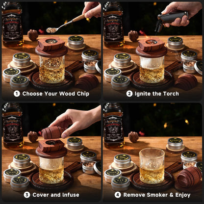 Instantly Transform Whiskey with Rich, Authentic Smoke Flavor