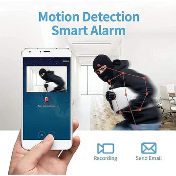 Mini Wireless 1080p Camera with Night Vision and Magnetic Mount