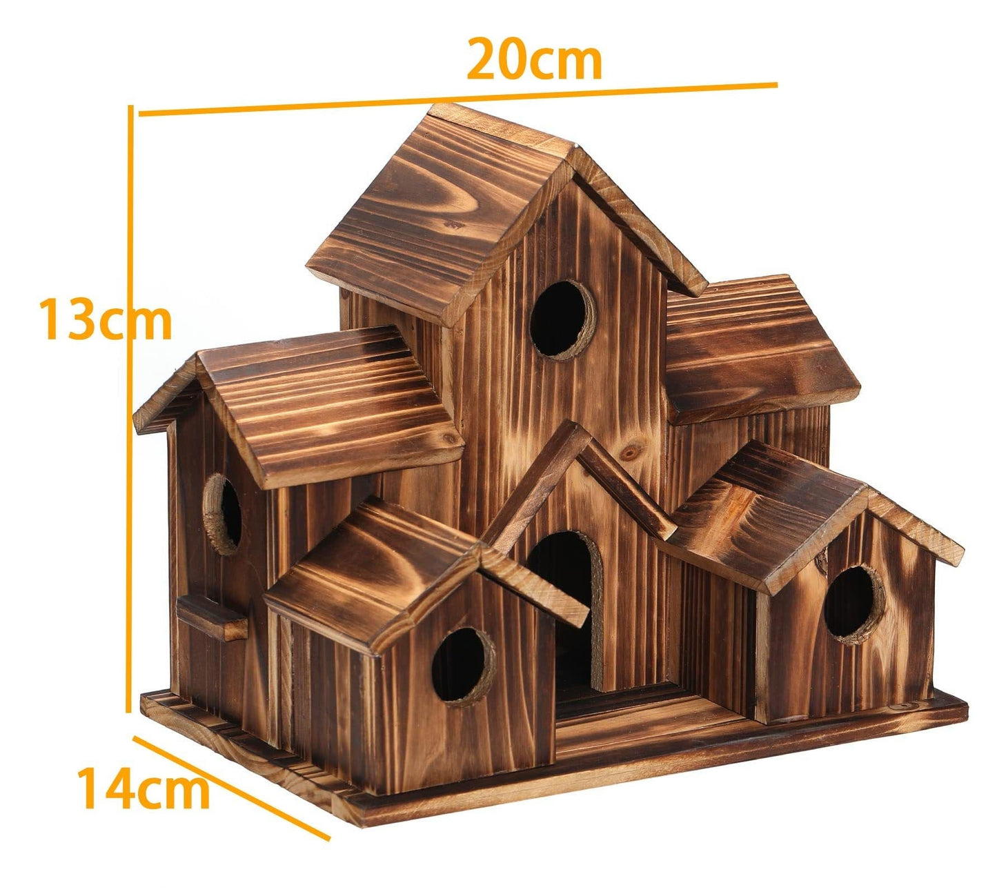 Cozy Weatherproof Home for Small Birds with Safe Reception