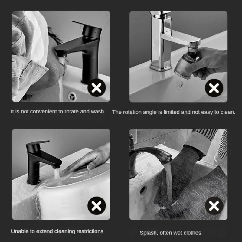 Water-Saving Splash Guard – Prevents Splashes Effectively