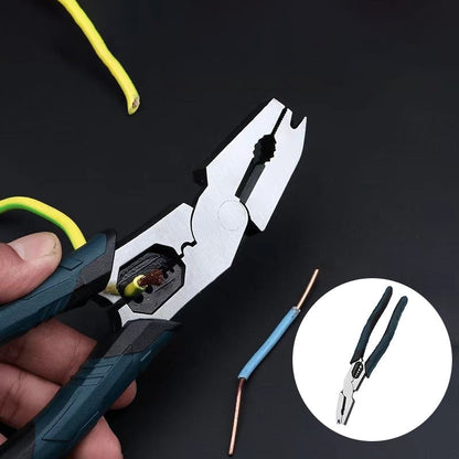 Versatile Wire Stripper Tool with Crimping Functionality | 23 cm