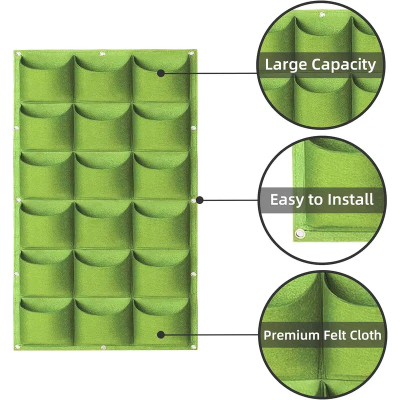 Transform Walls into Lush Vertical Gardens Instantly