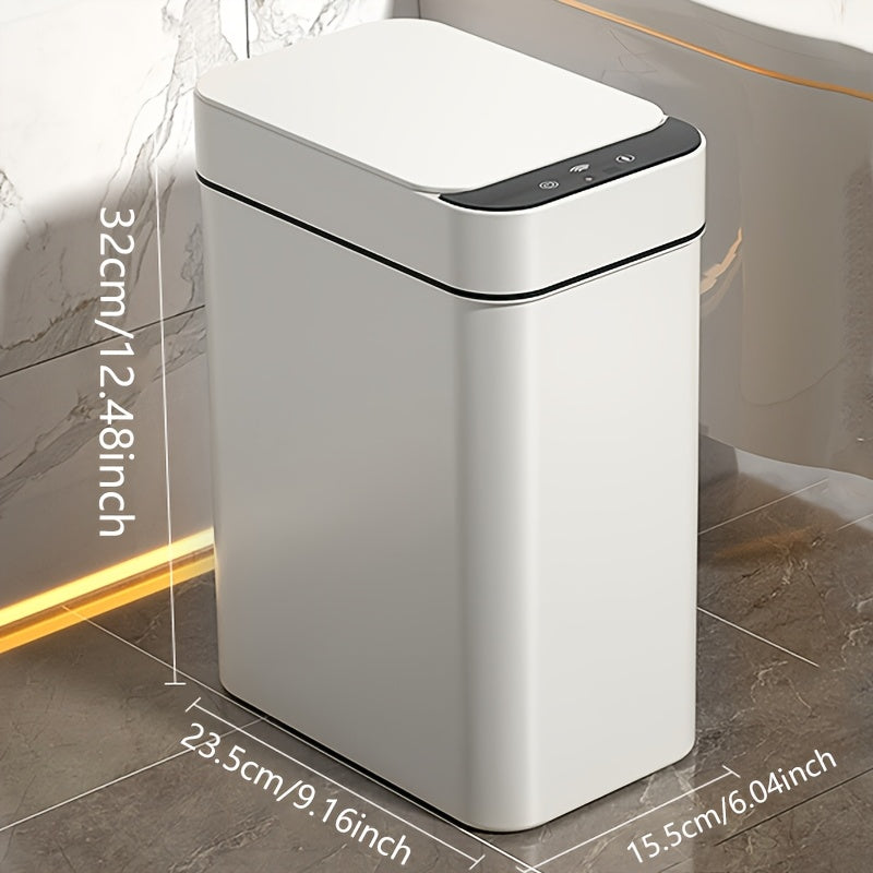 Touchless Motion Sensor Kitchen Bin - Slim Automatic Trash Can