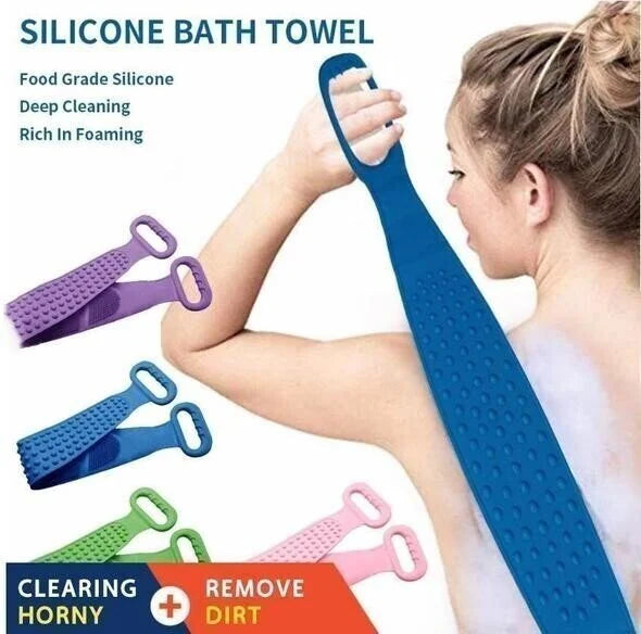 Premium Silicone Body Scrubber for Refreshing Showers