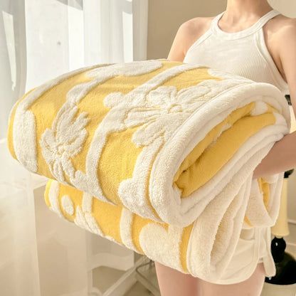 Cozy Cotton Blanket for Fall and Winter 2025 | Soft and Warm for Sofa, Bed, Office