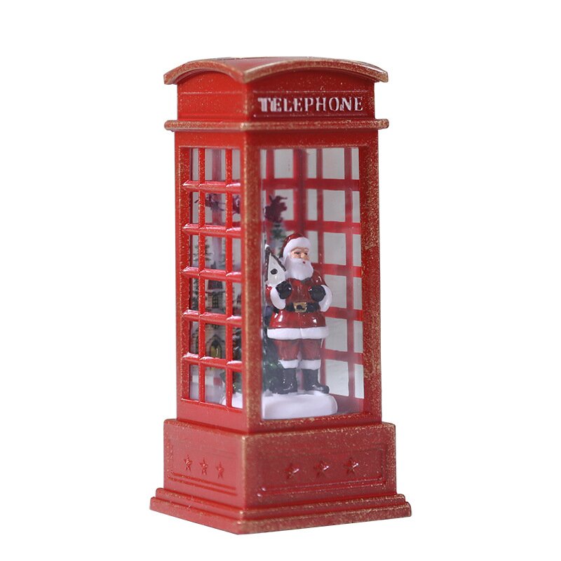 Buy One Get One Free | Rotating Christmas Lantern with LED Lights