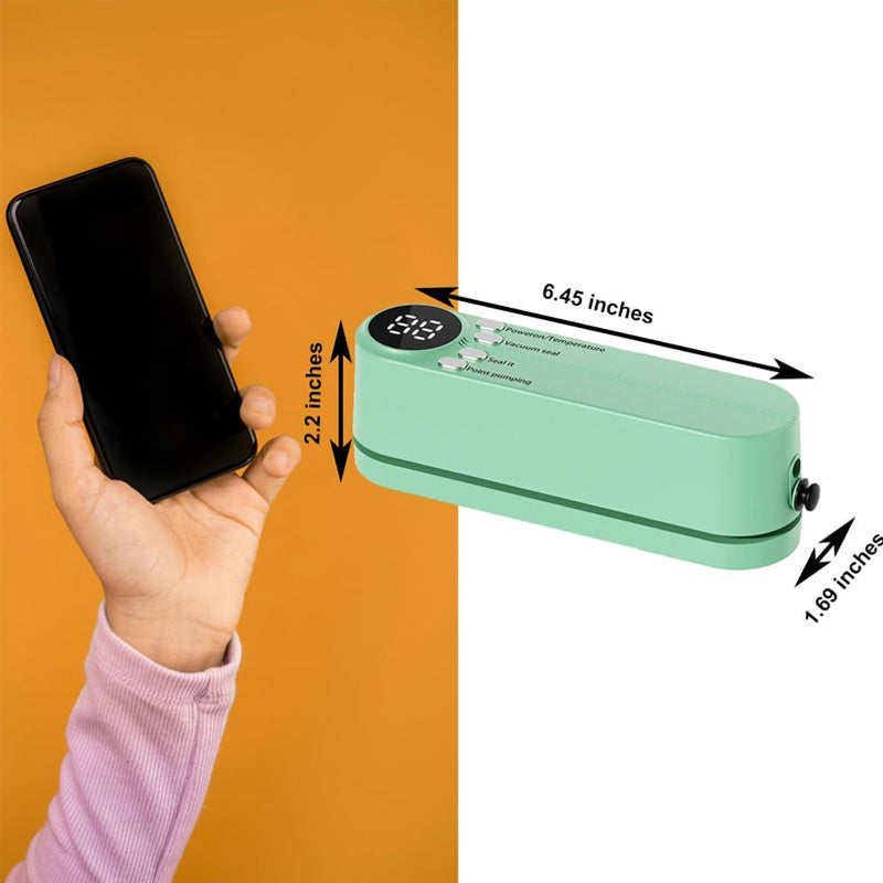 Keep Food Fresh Anytime and Anywhere with a Simple Touch