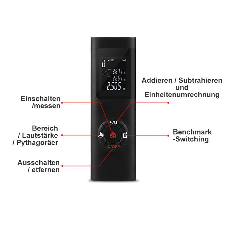 Laser Distance Measuring Tool for Accurate Measurements