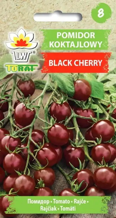 Black Cherry Tomato Seeds | 0.3 g | Sweet and Flavorful | Perfect for Pots, Balcony & Garden