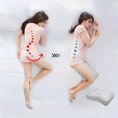 ComfortWave Knee Pillow for Side Sleepers | Supportive Foam Design
