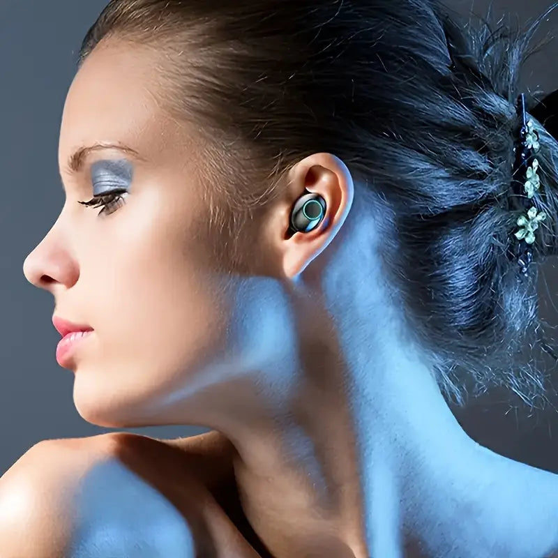 Wireless In-Ear Headphones with Charging Case – UltraBass Sport Earbuds