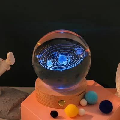 Celestial Sphere - Illuminated Galaxy Globe for Home Decor