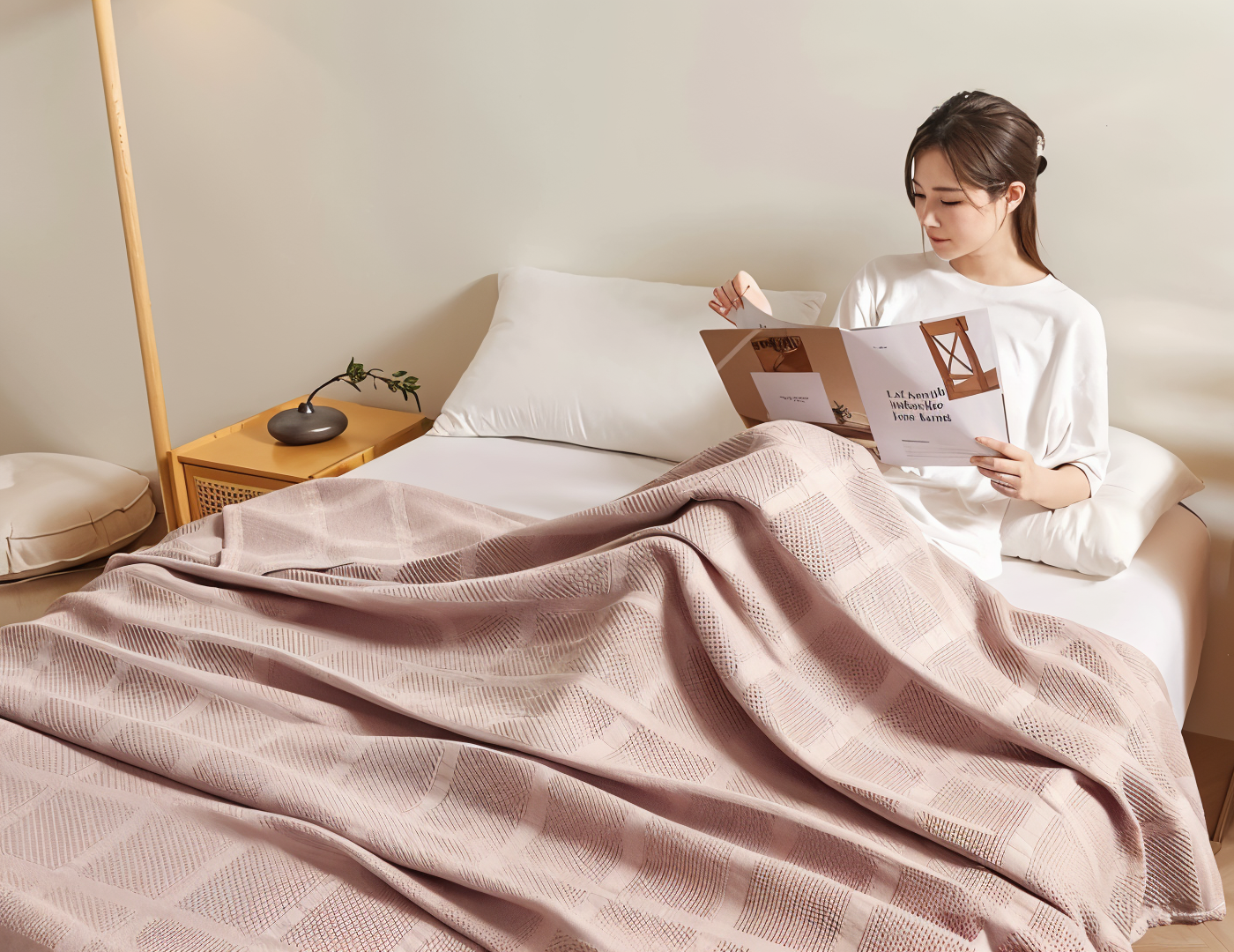 Cozy Comfort Year-Round Without Overheating - Waffle Cloud Design