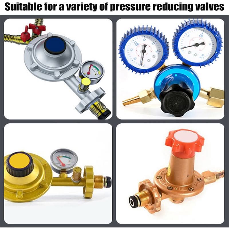 Easy Adjustment of All Common Gas Cylinder Pressure Regulators
