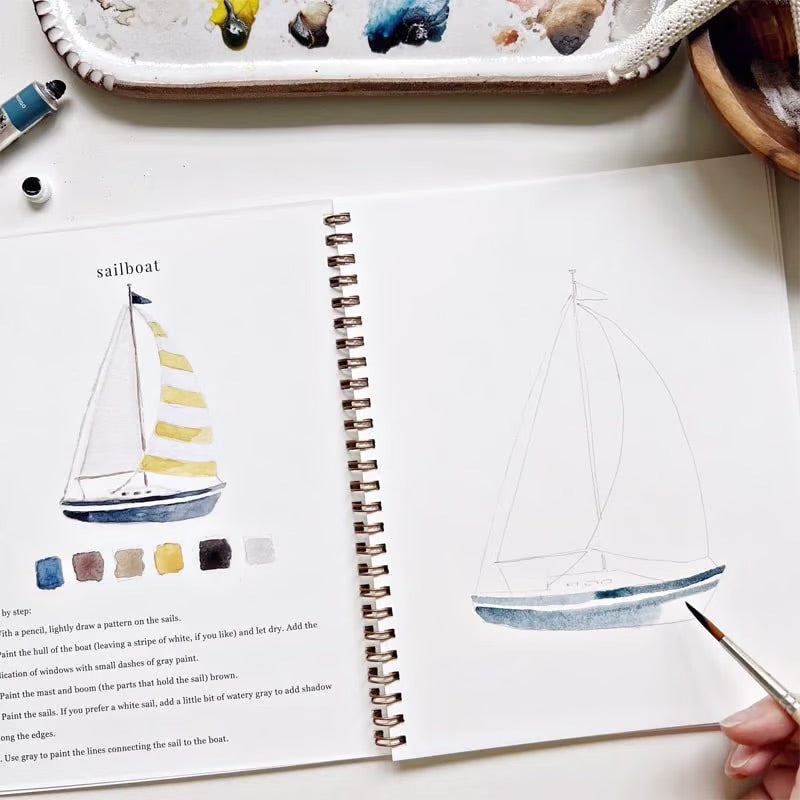 Watercolor Creation Kit for Stress-Free Artistry