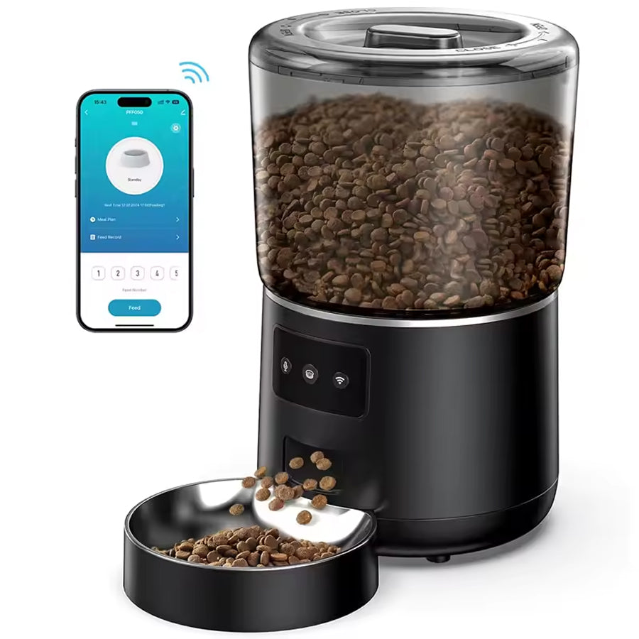 Automatic Pet Feeder with WiFi and DoodleAPP Control