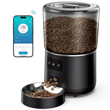 Automatic Pet Feeder with WiFi and DoodleAPP Control