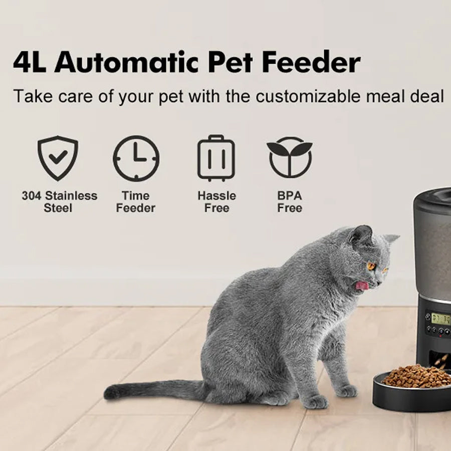 Automatic Pet Feeder with WiFi and DoodleAPP Control