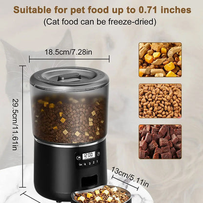 Automatic Pet Feeder with WiFi and DoodleAPP Control