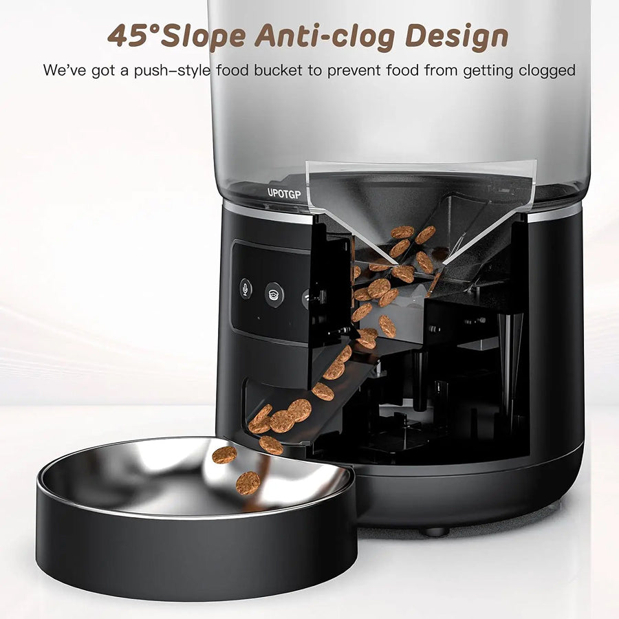 Automatic Pet Feeder with WiFi and DoodleAPP Control