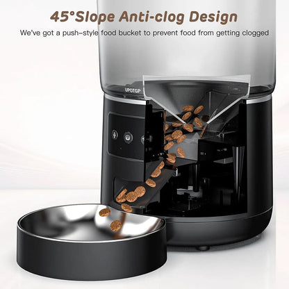 Automatic Pet Feeder with WiFi and DoodleAPP Control