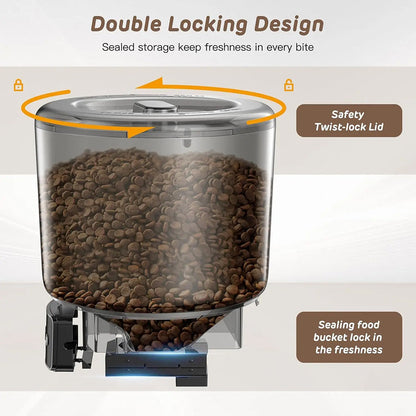 Automatic Pet Feeder with WiFi and DoodleAPP Control