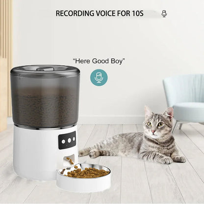 Automatic Pet Feeder with WiFi and DoodleAPP Control