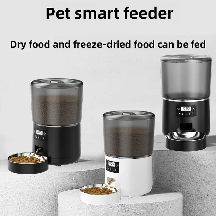 Automatic Pet Feeder with WiFi and DoodleAPP Control