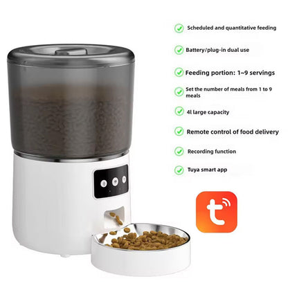 Automatic Pet Feeder with WiFi and DoodleAPP Control