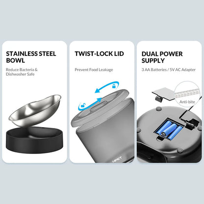 Automatic Pet Feeder with WiFi and DoodleAPP Control