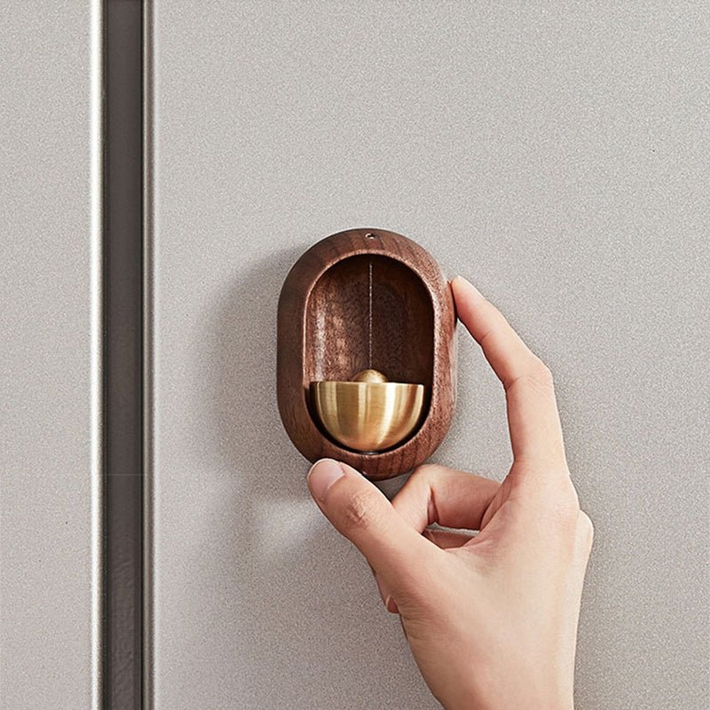 Elegant Wooden Door Bell Chime