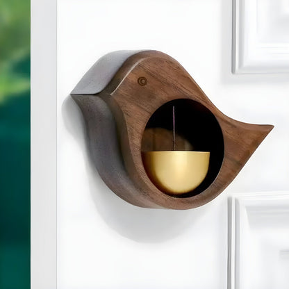 Elegant Wooden Door Bell Chime