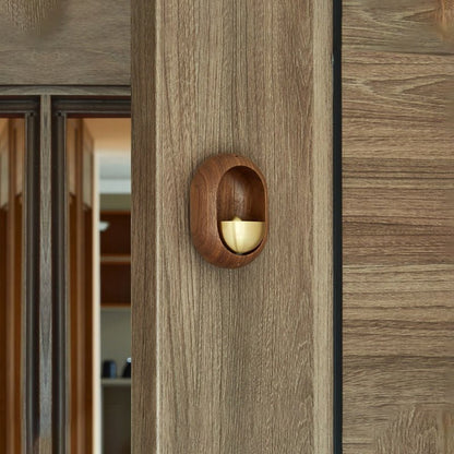 Elegant Wooden Door Bell Chime