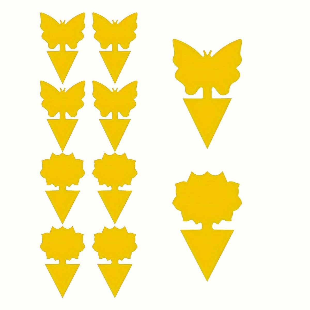 Vibrant Yellow Insect Traps for Optimal Plant Care